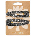 2PCS Rhinestone Hair Clips,Snap Hair Accessories,Decorative Hair Clips,Rhinestone Barrettes For Women Girls(SET10)