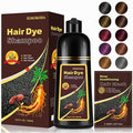 Hair Dye Shampoo in Coffee - Washes In Rich Color, Easy At-Home Color Shampoo Hair Dye for Women & Men, 3-in-1 Hair Color & Care for Natural-Looking Gray Coverage, Instant & Long-Lasting, 16.9 Fl Oz