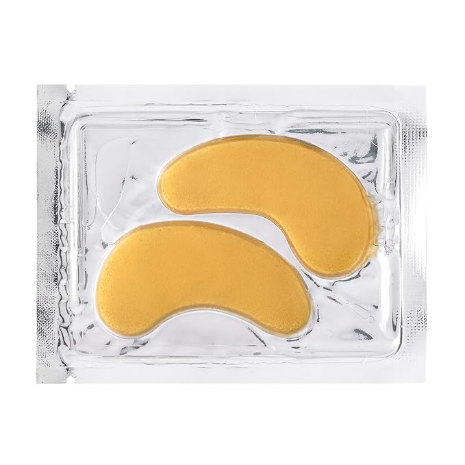 MZ SKIN HYDRA-BRIGHT GOLDEN EYE TREATMENT | Eye Mask (Pack of 5) | Anti-Ageing And Hydrating | With Hyaluronic Acid | Collagen