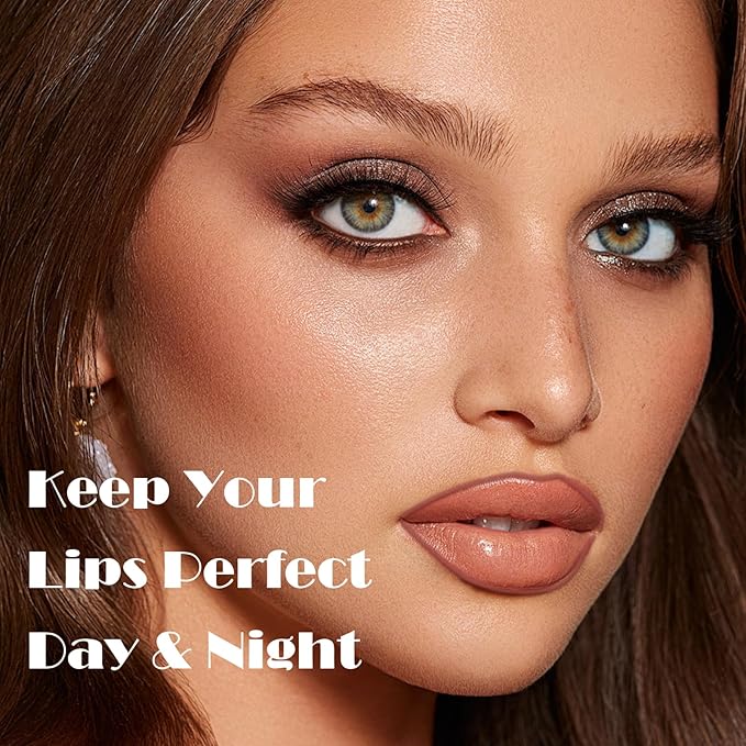 KISSIO Lip Liner Stain,Peel Off Lip Liner,Transfer Proof,Long Lasting and Waterproof,Lips Tint Tattoo,Natural Makeup Stain,Matte Finish,Coral red