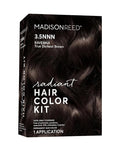 Madison Reed Radiant Hair Color Kit - 3.5NNN Darkest Brown-Black (Ravenna Brown), 100% Gray Hair Coverage Permanent Hair Dye for Resistant Grays | PPD-Free & Ammonia-Free, 1 Pack