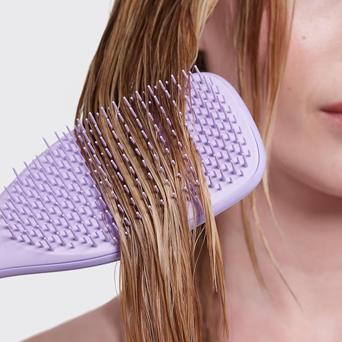Tangle Teezer Fine & Fragile Ultimate Detangler Brush, Dry & Wet Hair Brush to Detangle & Reduce Breakage, Lilac/Mint