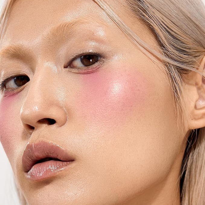 Blush Duo Aureole - High Pigmented Pink Blush for Cheeks - Blush Powder with Matte Finish - Easy-to-Blend Texture - Mix or Use Separately, 0.53 Oz