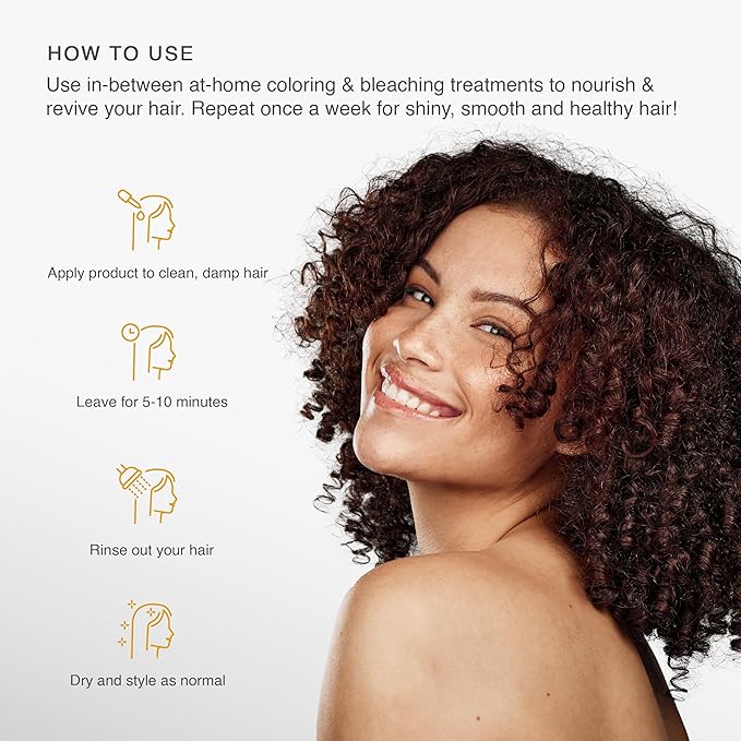 pH Plex Nourishing Hair Mask Treatment - Fortifies Hair Between Coloring & Bleaching - Salon Quality Results at Home - 150ml Tube
