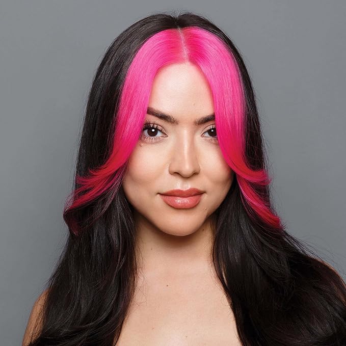 Good Dye Young Streaks & Strands Semi Permanent Hair Dye (Ex-Girl Pink) – UV Protective Temporary Hair Color Lasts 15-24+ Washes – Conditioning Pink Color – PPD free Hair-Dye - Cruelty-Free & Vegan