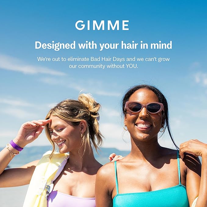 Gimme Beauty Detangling Brush - For All Hair Types - Paddle Scalp Brush - Thick Hair