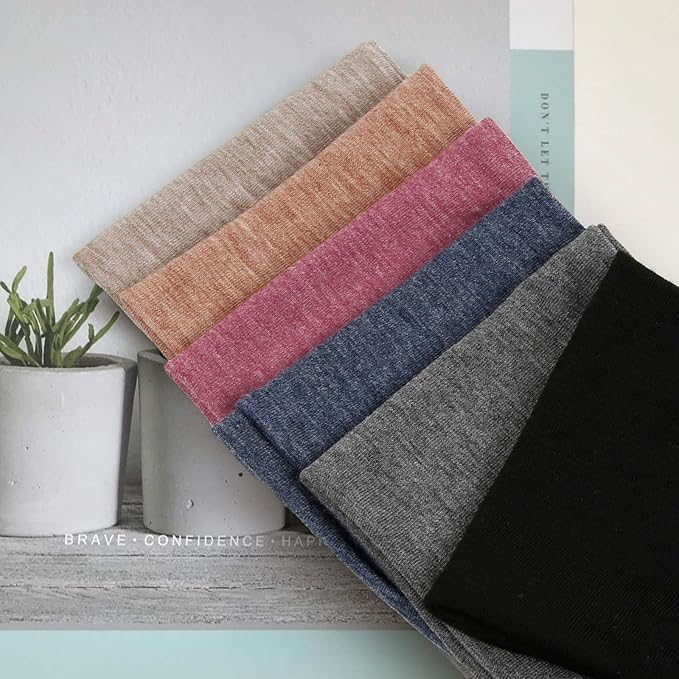 Huachi Headbands for Women Non Slip, Wide Head Bands for Women's Hair for Workout Elastic Hair Band Summer Hair Accessories