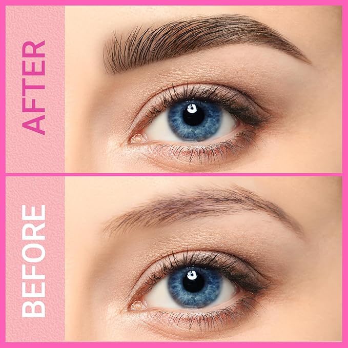 iMethod Eyebrow Pen - Eyebrow Pencil Magical 2-in-1 Eye Brow Pencils for Women with 4-Fork-Tip & Precise Brush-Tip for Natural Hair-Like Brows, Last All-Day, with Eyebrow Spoolie Brush, Grey