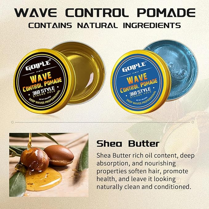 Curved 360 Wave Brush For Men - Medium Hard Palm Brush for Laying Down 360 Waves Made with Natural Boar Bristle and Wood Easy to Hold - Strong Hold Travel Size Wave Pomade Greasy 360 Layer Hair Waves