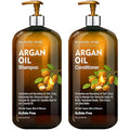 MAJESTIC PURE Argan Oil Shampoo and Conditioner Set | Nourishing & Promotes Soft and Silky Hair | Sulfate Free | For All Hair Types, Men and Women - 2 x 16 fl oz