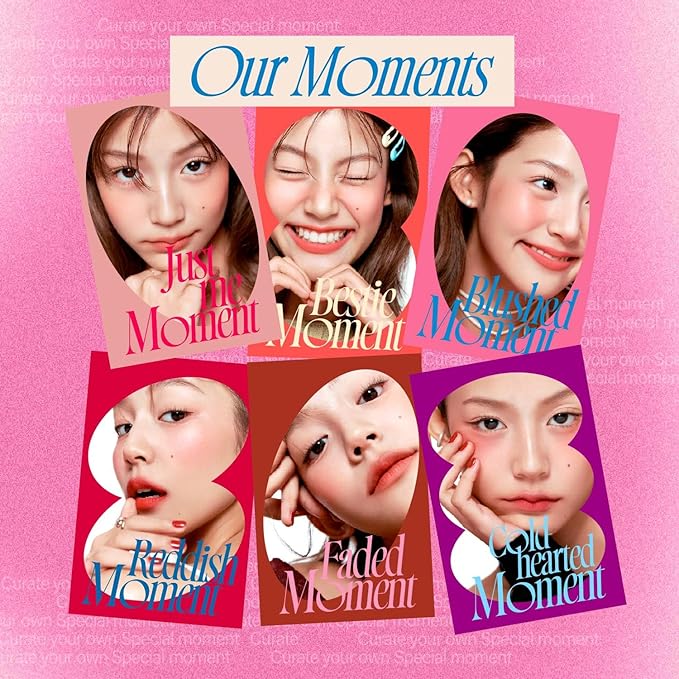 Lip&Cheek Blurry Pudding Pot | Faded Moment - Film | Makeup Blush, Buildable Lightweight, Multi-Use Soft Matte Finish | 5g