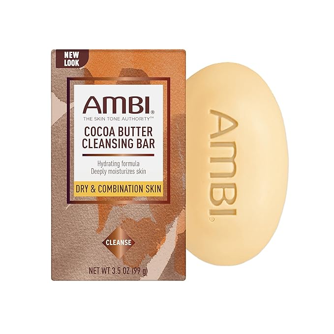 Ambi Even & Clear Under Eye Serum Anti Aging Formula with Peptides and Hyaluronic Acid to Reduce Fine Lines and Wrinkles, with Cocoa Butter Cleansing Bar