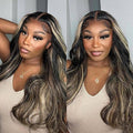 WOWANGEL 13x6 HD Lace Front Wigs Human Hair Body Wave Pre Plucked SKINLIKE 0.1mm Extremely Thin Real HD Lace Front Wigs 180% Density Glueless Human Hair Wigs for Women 28 Inch