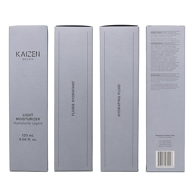 2-Step Set for Men | Made in Japan | Face Wash 100ML and Light Moisturizer 120ML