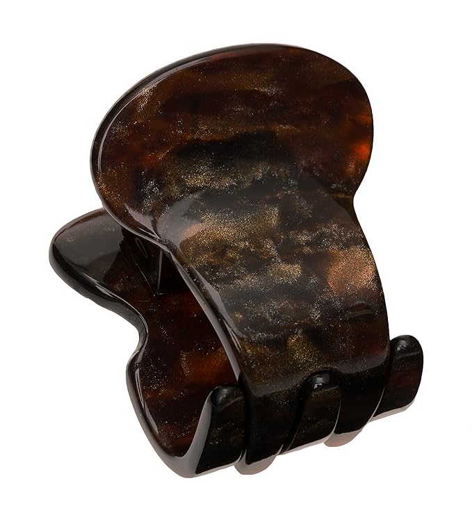 France Luxe Mini Oval Claw Clip - Mojave