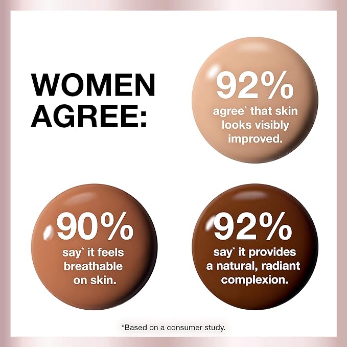 Maybelline Dream Radiant Liquid Medium Coverage Hydrating Makeup, Lightweight Liquid Foundation, Natural Beige, 1 Count