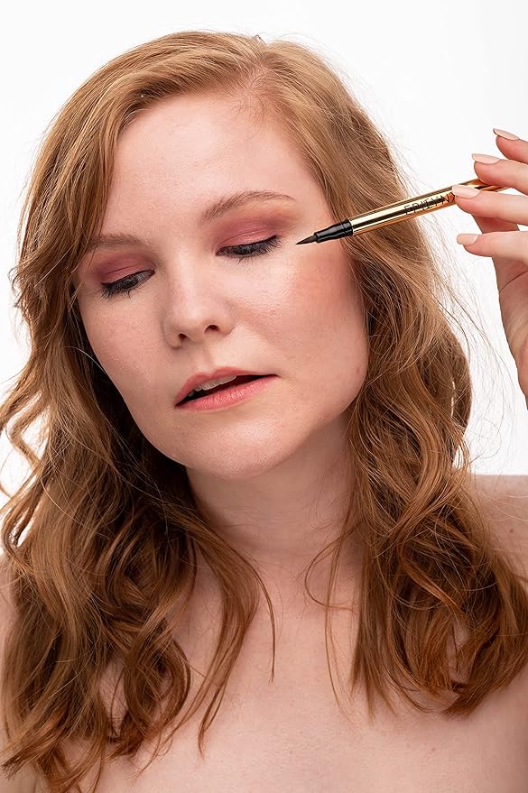 Waterproof Eyeliner - Smudge-Proof Liquid Eyeliner Pen with Precision Tip for Smooth, Long-Lasting Application - Vegan, Hypoallergenic & Gluten-Free Eye Liner - 2mL Green