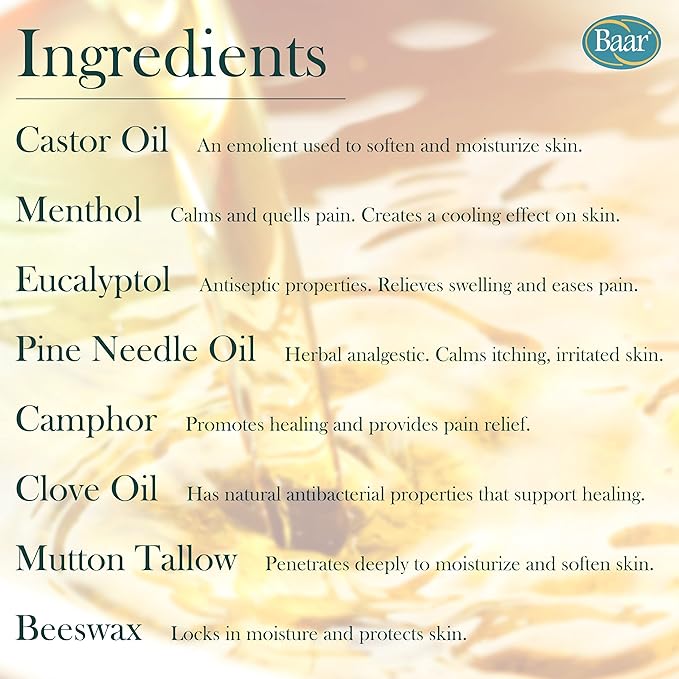 Baar Balm, 1 Oz