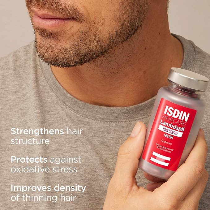 ISDIN Lambdapil Hair Density Capsules For HIM (4 months)