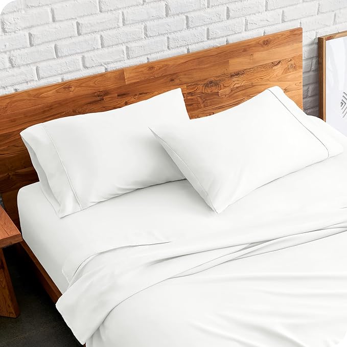 Bare Home Microfiber Pillow Cases - Standard/Queen Size Set of 2 - Cooling Pillowcases - Double Brushed - Ivory Pillowcases 2 Pack - Easy Care (Standard Pillowcase Set of 2, Ivory)