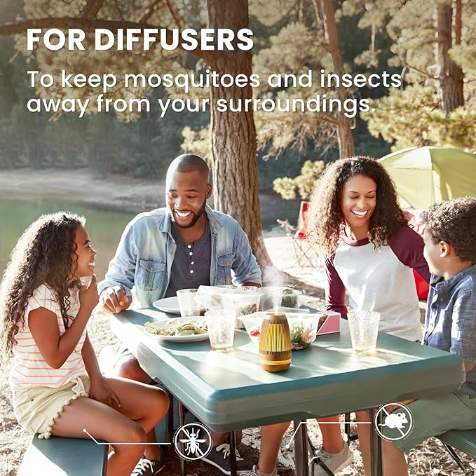 HIQILI Peppermint Essential Oil Add to Spray, Diffuser, Can Enjoy Air Freshening, Use in Kitchen, Bedroom, Office, Extra Free Travel Bottle - 3.38 Fl Oz/100 ML