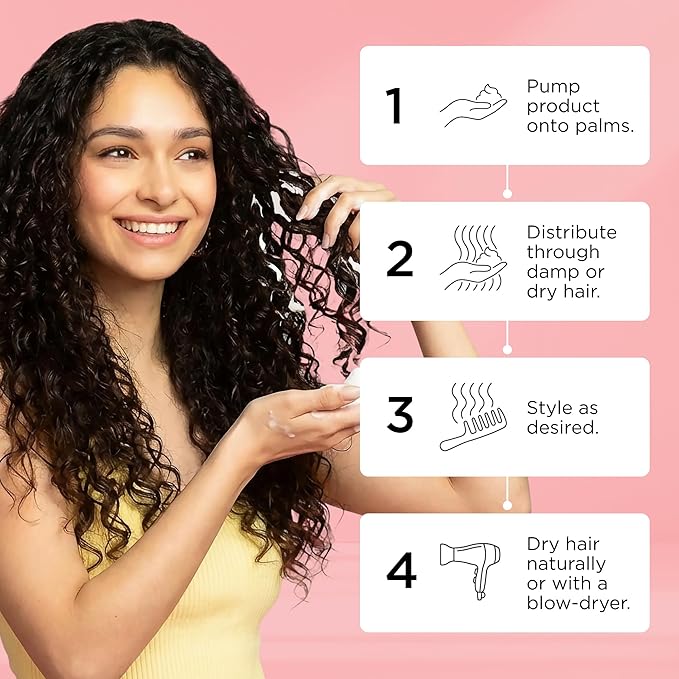 Style Factor EDGE BOOSTER Extra Strength Setting Mousse – Frizz Control, Extra Volume, and Conditioning – 6.4oz Orange Ruby Mousse for Curly Hair