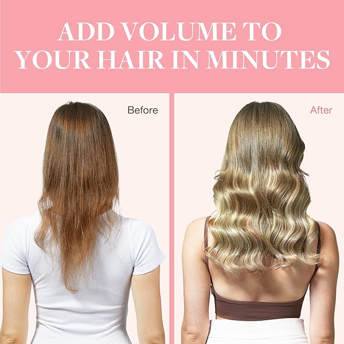 GOO GOO Clip in Hair Extensions Real Human Hair, Remy Human Hair Extensions Clip ins for Women, Natural Human Hair, 18inch 120g 7Pcs, 5A/90/16F Bahamian Balayage