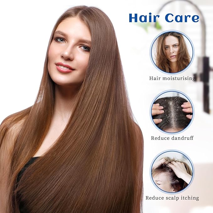 HIQILI Australian Tea Tree Essential Oil for Nail Repair, Hair Care, Add to Shampoo, Shower Gel, Foot Soak - 32 Fl Oz