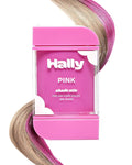 Hally Hair Temporary Hair Color, Shade Stix (Pink) - Hair Makeup Accessories for Kids, Teens & Adults - 12 ml Washable Hair Chalk & Dye for Festivals, Sporting Events & Parties