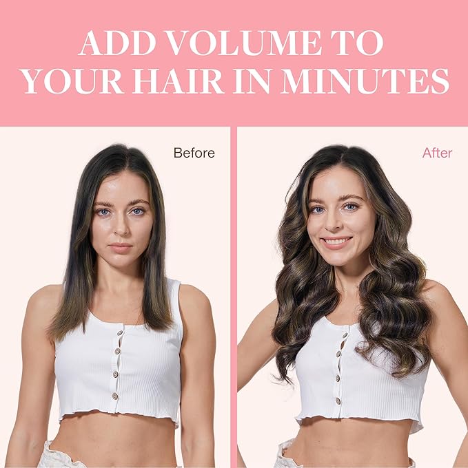 GOO GOO Clip in Hair Extensions Real Human Hair, Remy Human Hair Extensions Clip ins for Women, Natural Human Hair, 20inch 120g 7Pcs, 1B/16/1B Balayage Natural Black to Light Blonde