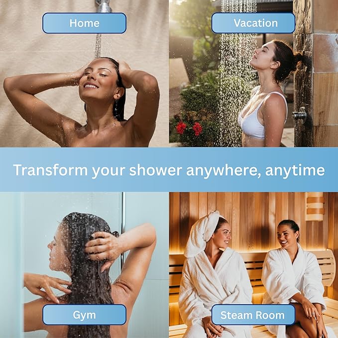 Shower Steamers 15 Pack - Aromatherapy Shower Bombs for Stress Relief - Spa Self Care Gift Set, Holiday Stocking Stuffers for Women & Men - Eucalyptus & Mint
