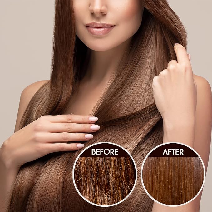 Pure Phyto Keratin Serum, Nourishing and Reviving Damaged Hair and Scalp, Natural, Vegan Phyto Hair Products, Thicker and Healthier Hair in 90 Days, All Hair Types