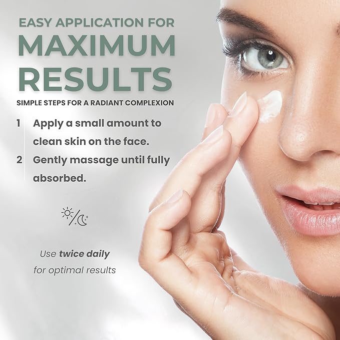 Under Eye Gel - Premium Anti Aging Eye Cream for Dark Circles & Puffiness, Treatment On, Eye Bags Gone, Brightness Glows, 1.7 oz.