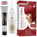 Smart Beauty Red Hair Dye with Plex Anti-Breakage Technology Protecting and Restoring Hair Structure, Plum Color, Vegan and Cruelty-Free