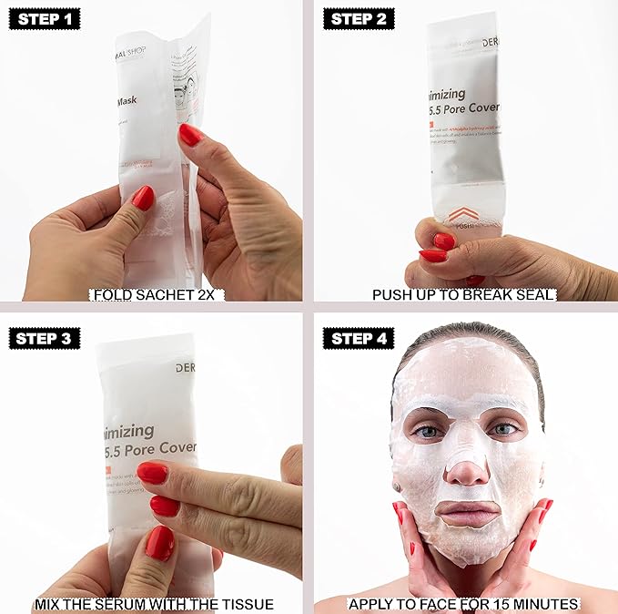 Transparent Pore Reducing Mask AHA pH5.5 Dermal Shop