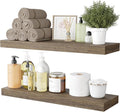 BAMEOS Floating Shelf, 24x6 Wall Shelf,Decor Wall Mounted Shelves,Hanging Shelf Set for Bathroom Kitchen Living,Kitchen,Room Bedroom Storage