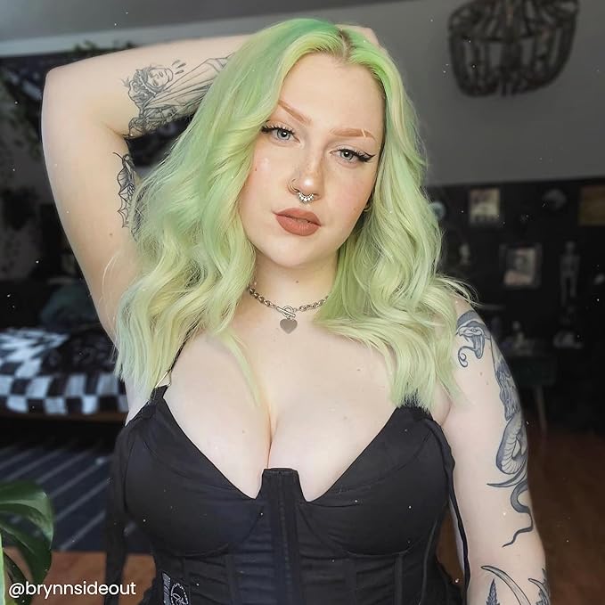 ARCTIC FOX Vegan and Cruelty-Free Semi-Permanent Hair Color Dye (8 Fl Oz, NEVERLAND)
