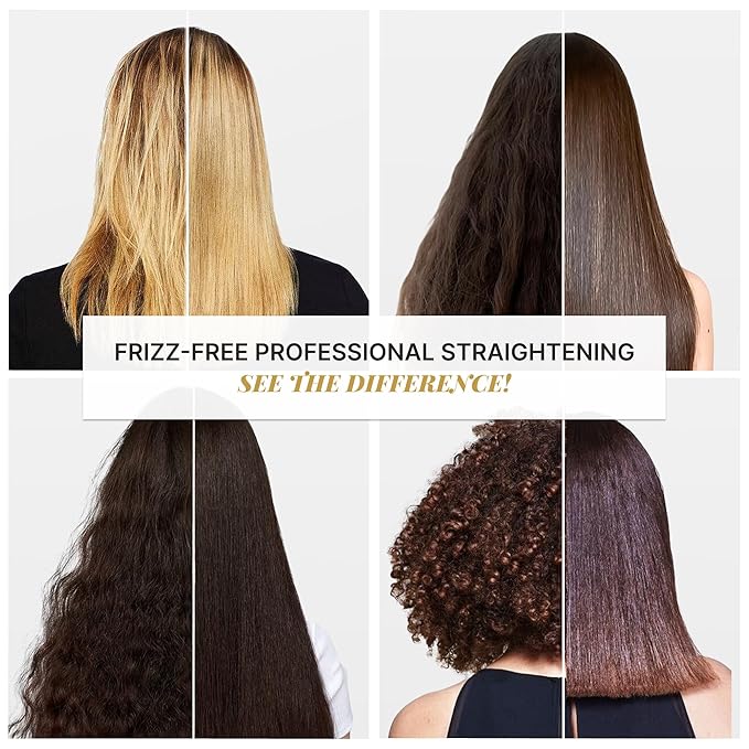Fashion Gold Keratin Hair Treatment (Up to 3 USES per Bottle), Hair Botox Treatment, At Home Keratin Treatment, Keratina para Alisar el Pelo, Alisado Brasileño, Alisados organicos SIN FORMOL, 150g