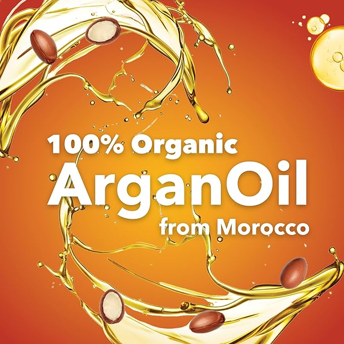 Creme of Nature Anti-Humidity Gloss & Shine Mist, Lightweight Frizz Control and Heat Protection with 100% Organic Argan Oil, Stocking Stuffer for Her, 4 oz