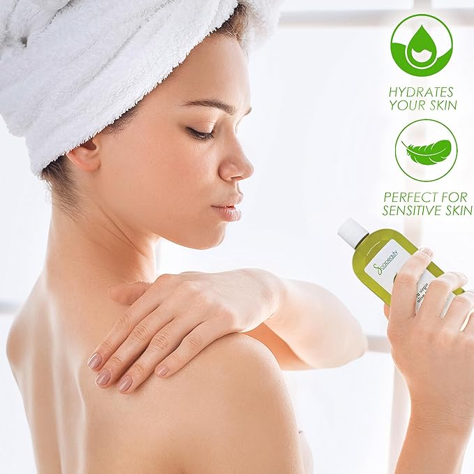 Soapeauty Extra Virgin Olive Oil | 100% Pure & Natural Unrefined Cold-Pressed Carrier Oil | Body Oil for Skin, Face, Hair, and Soap Making | Carrier for Essential Oils - 48 Fl Oz (3 x 16 Fl Oz)