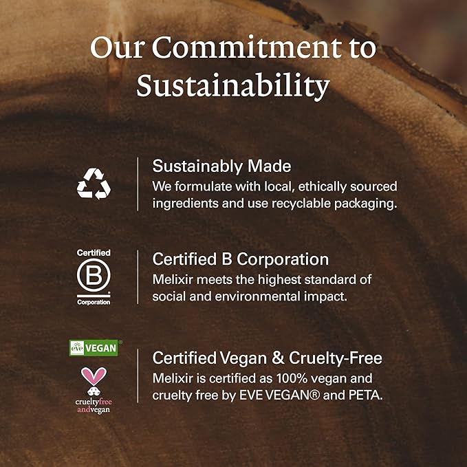 Melixir Vegan Lip Butter #08 Havana (+11 more colors), Deep Nourishing Tinted Lip Balm for Dry Lips, Bee-Free, Petrolatum-Free, Plant-Based, Hydrating for Cracked and Chapped Lips, Travel Essentials