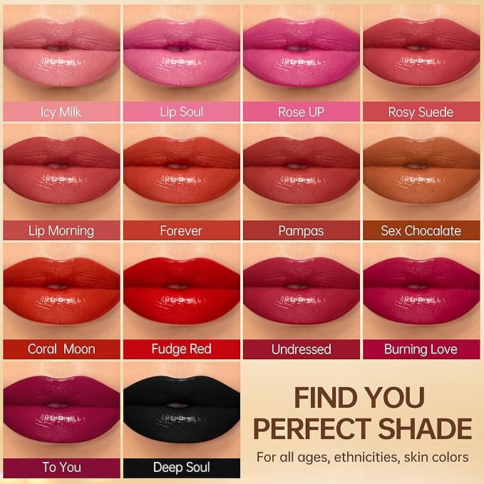 MAKI YIKA Hot Pink Lipstick for Women Moisture Hydrate Lipsticks Glossy Pink Lipsticks Sheer Finish Lightweight Tinted Lip Balm (Z06 Rose Up)