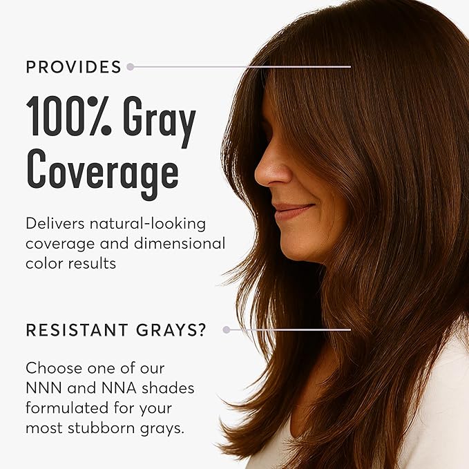 Madison Reed Radiant Hair Color Kit - 6NA Medium Ash Brown with Cool Smoky Undertones (Monza Brown), Dimensional Gray Hair Blending Permanent Hair Dye, PPD-Free & Ammonia-Free, 1 Pack