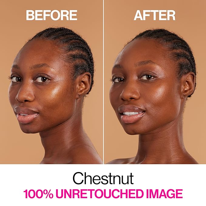 wet n wild Bare Focus Skin Tint, 5% Niacinamide Enriched, Buildable Sheer Lightweight Coverage, Natural Radiant Finish, Hyaluronic & Vitamin Hydration Boost, Cruelty-Free & Vegan - Chestnut