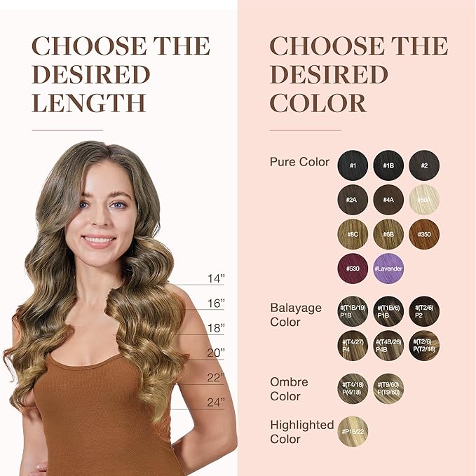 GOO GOO Clip in Hair Extensions Real Human Hair, Remy Human Hair Extensions Clip ins for Women, Natural Human Hair, 16inch 120g 7Pcs, 7 Bronde