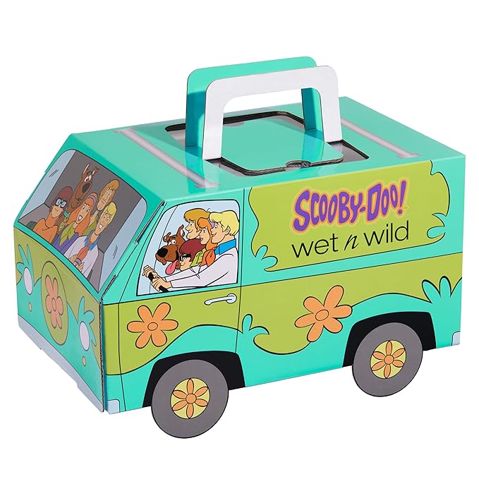 wet n wild Scooby Doo Limited Edition PR Box - Makeup Set with Versatile Brushes, Buildable & Blendable Palettes, Vibrant Colors, & Lip Glosses for Unique Looks, Cruelty-Free & Vegan
