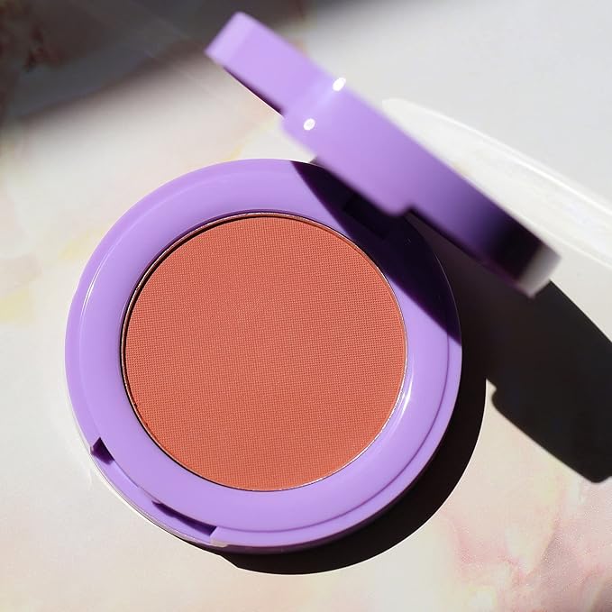 Half Caked In Bloom Powder Blush | vegan & cruelty-free, fragrance-free, highly pigmented, primer-infused | 3.8g (Liv On Sunday)