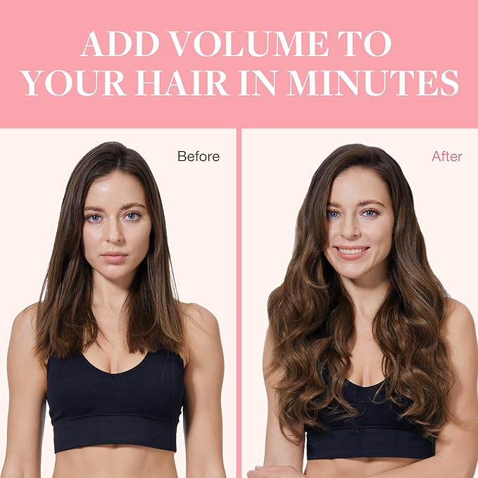 GOO GOO Clip in Hair Extensions Real Human Hair, Remy Human Hair Extensions Clip ins for Women, Natural Human Hair, 20inch 160g 7Pcs, #4A Chocolate Brown