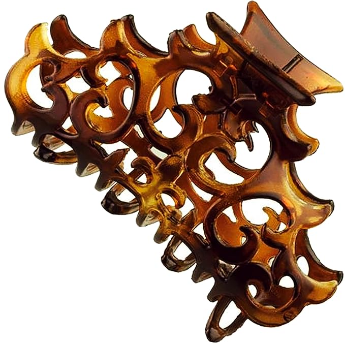 Camila Paris NV106 French Hair Clip for Women, Girls Hair Claw Clips Jaw Fashion Durable and Styling Hair Accessories for Women, Strong Hold No Slip Grip, Made in France