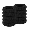 10 Pcs No Damage Hair Ties Thick Hair Elastic Rubber Bands Hair Accessories Scrunchies Seamless for Women